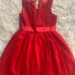 Special Editions Girls’ Sleeveless Holiday Dress